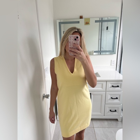 Ninety Percent Piper Butter Yellow Organic Cotton Interlock Dress NWT - Picture 11 of 13